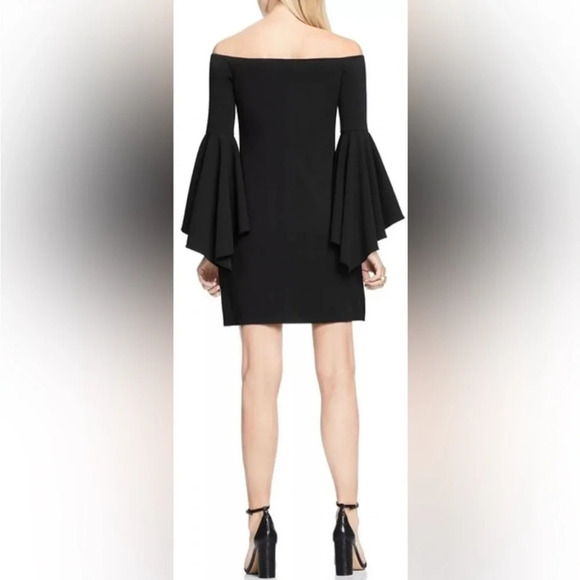 NWT VINCE CAMUTO | Black Off The Shoulder Dress 4 - Picture 3 of 14
